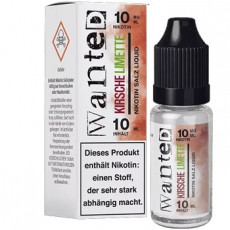 Wanted Kirsche Limette Overdosed Nic Salt Liquid (10mg/20mg)